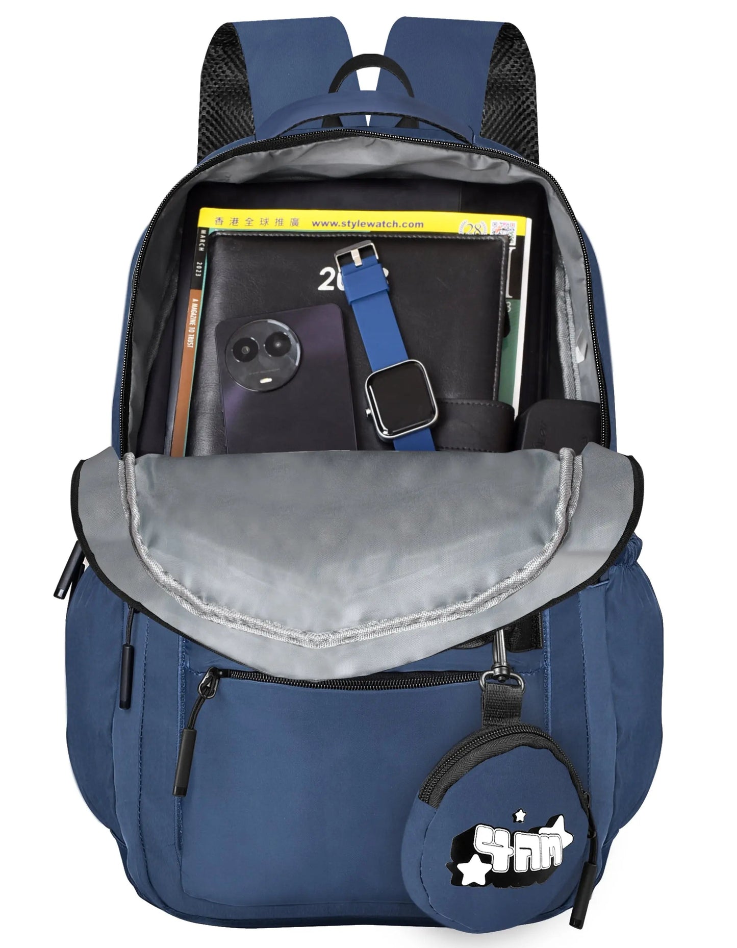 Clouds Love School Bag|Tuition Bag|College Backpack|ForGirls&Women|Waterproof Bag (Blue) optima-bags