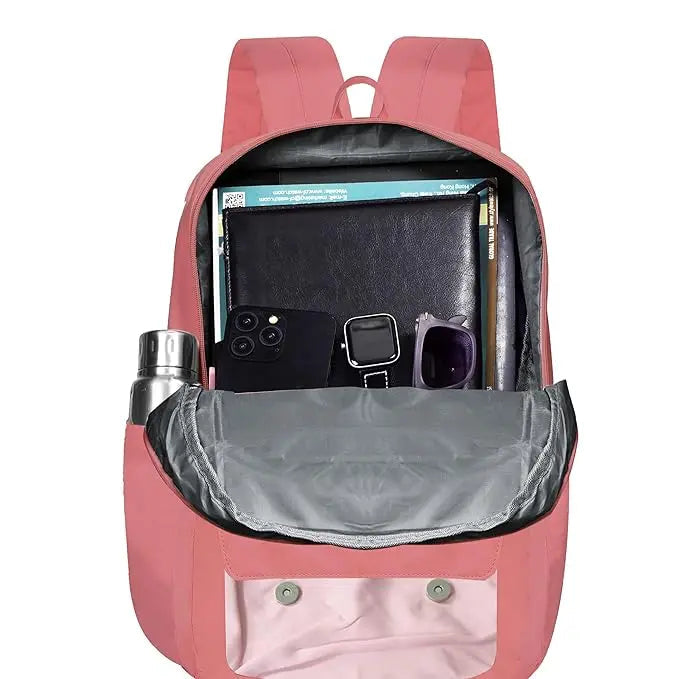 clouds love Backpacks 15.6 Inch College Cute Bookbag Anti Theft Women Casual School backpack for Unisex(Pink) optima-bags