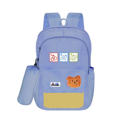 clouds love Backpacks 15.6 Inch College Cute Bookbag Anti Theft Women Casual School backpack for Unisex(Pink) optima-bags
